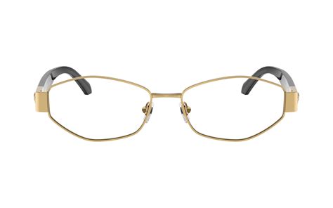 versace eyeglasses 0ct000105 1002 55|Versace™ VE1298 1002 55 Gold Eyeglasses .